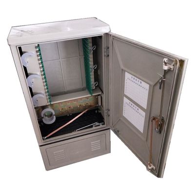 Jakość  FC SMC Fiber Optic Cabinet FDH Outdoor Fiber Distribution Cabinet 144 Core fabryka