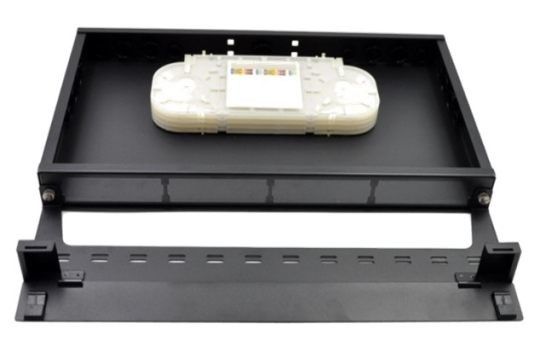 19-calowe panele krosowe FTTH MPO MTP Moduł kasety światłowodowej LC 1U do montażu w stojaku