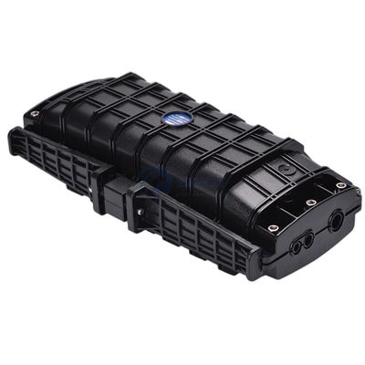Wodoodporne zamknięcie Ip68 3 w 3 wyjściach typu poziomego 96 rdzeni Fibre Drop Closure