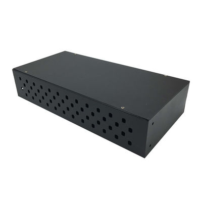 Patch panel światłowodowy ze stali walcowanej na zimno o grubości 0,8 mm Adapter FC 2U