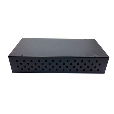 Patch panel światłowodowy ze stali walcowanej na zimno o grubości 0,8 mm Adapter FC 2U