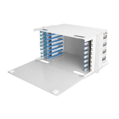 ODF 19 Rack Patch Panel Sc Adapter Fc Panel krosowy 6U 96 rdzeni