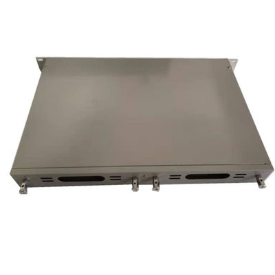 Szary 24-portowy panel krosowy światłowodowy SC Swing Type 1U Optyczny panel dystrybucyjny