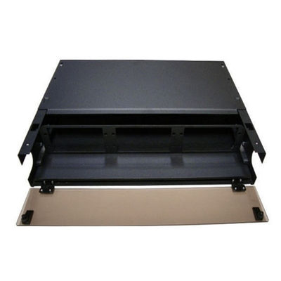 Panele krosowe MPO MTP 2U APC SC Duplex Fiber Enclosure do montażu w stojaku