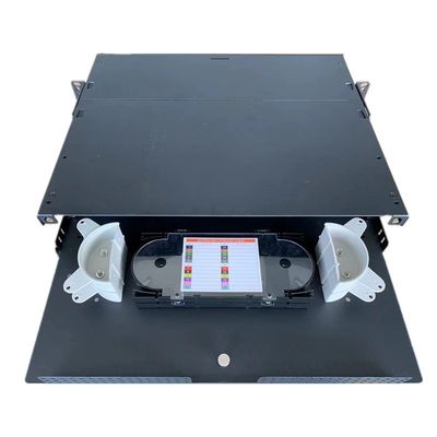 Panele krosowe MPO MTP 2U APC SC Duplex Fiber Enclosure do montażu w stojaku