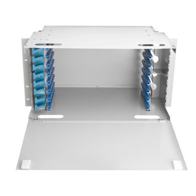 ODF 19 Rack Patch Panel Sc Adapter Fc Panel krosowy 6U 96 rdzeni