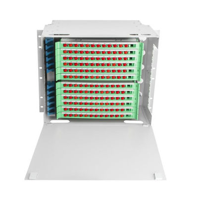 144-rdzeniowy panel krosowy ODF Adapter Sc / Fc 19 Patch panel światłowodowy
