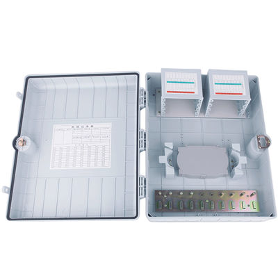 Rozgałęźnik światłowodowy LGX PLC APC / UPC 1x64 Rozgałęźnik PLC Jasnoszary