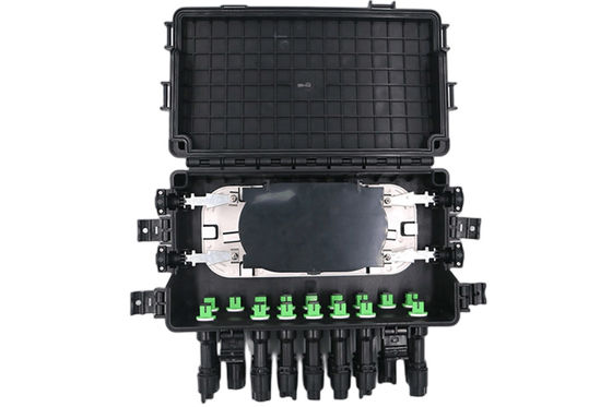 Wodoodporna skrzynka zaciskowa światłowodowa FTTB SC IP68 2 IN 2OUT 48Core 16Port