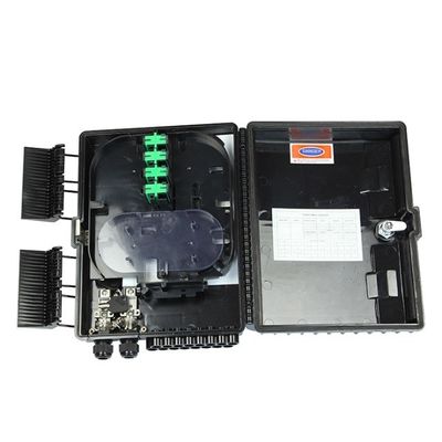 16-portowa skrzynka zaciskowa światłowodu SC/LC/ST/FC LGX PLC SM/MM do montażu na ścianie