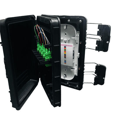 8Core 16Core Światłowodowa skrzynka zaciskowa FC / LC PLC Splitter Box IP65