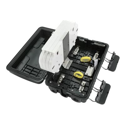 ABS Fiber Optic Splice Closure 2In 2Out Pozioma obudowa złącza kablowego