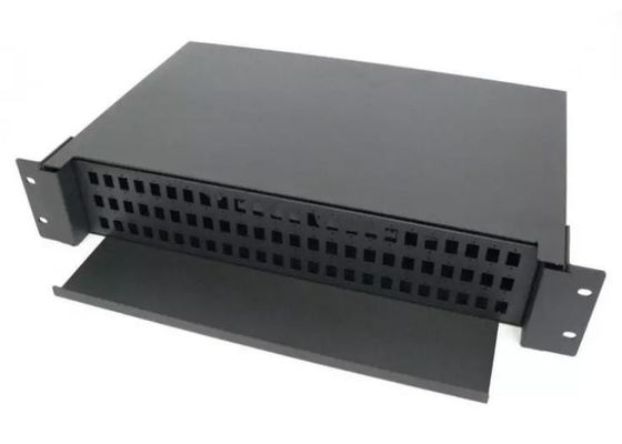 Światłowodowy panel krosowy 2U 48 portów Fc Simplex wysuwany ODF