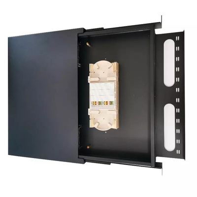Patch panel światłowodowy do montażu w stojaku 1U wentylowany 19-calowy ODF 24 rdzeń