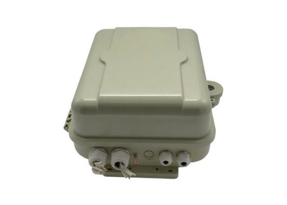 SMC FTTH Splitter Skrzynka rozdzielcza LGX Montaż ścienny lub montaż na słupie Jasnoszary