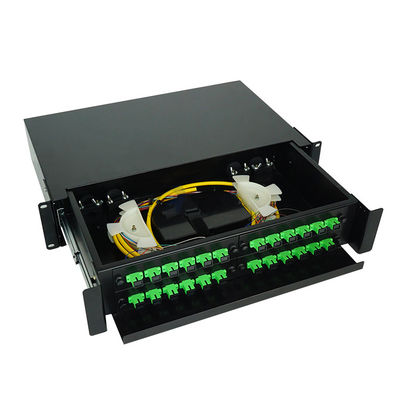 ODF 24-portowy patch panel światłowodowy Obudowa Box 24 Core SC