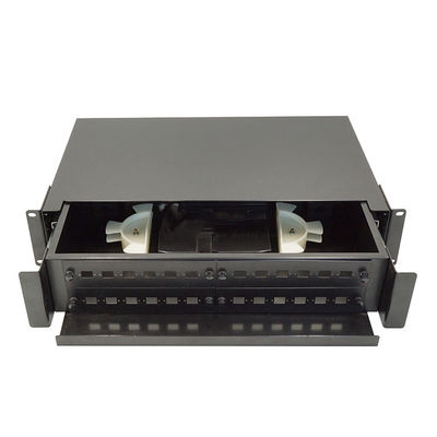 ODF 24-portowy patch panel światłowodowy Obudowa Box 24 Core SC