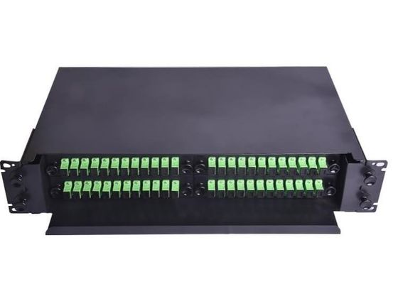 Patch panel światłowodowy Fc montowany w stojaku ODF 19 cali 48 ust