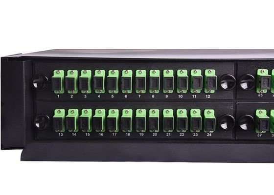 Patch panel światłowodowy Fc montowany w stojaku ODF 19 cali 48 ust