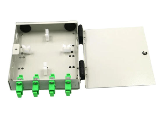 Ścienny terminal światłowodowy serii FTB 4-rdzeniowy FTTH z adapterami APC