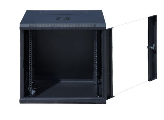 12U Szklane drzwi do montażu na ścianie Obudowa serwera sieciowego 19 cali 600x450 Rack
