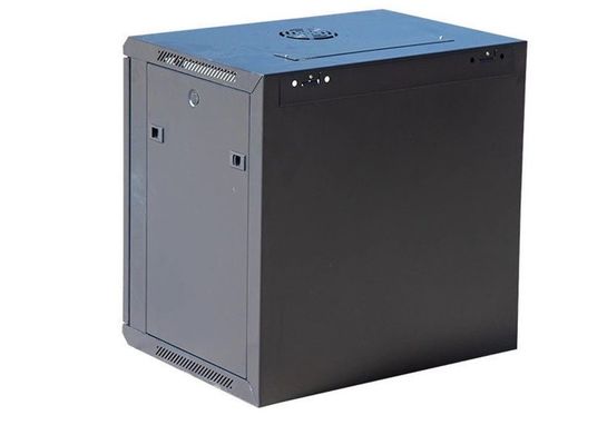 12U Szklane drzwi do montażu na ścianie Obudowa serwera sieciowego 19 cali 600x450 Rack