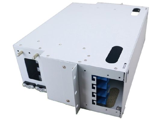 Patch panel światłowodowy ODF 48 Port SC do montażu w szafie wielomodowy 48 rdzeni