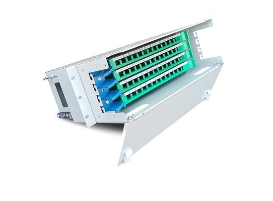 Patch panel światłowodowy ODF 48 Port SC do montażu w szafie wielomodowy 48 rdzeni