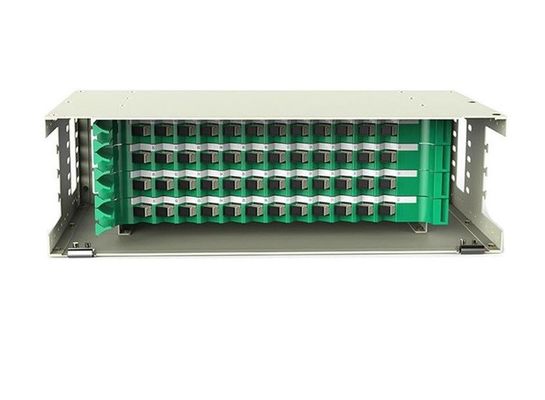 Patch panel światłowodowy ODF 48 Port SC do montażu w szafie wielomodowy 48 rdzeni