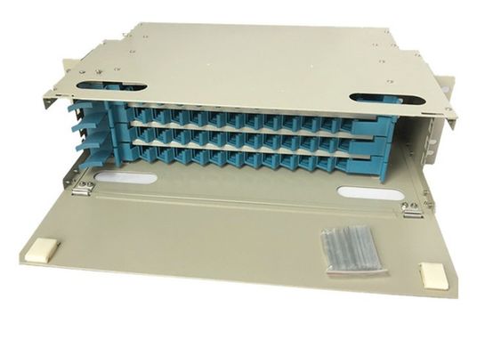 Patch panel światłowodowy ODF 48 Port SC do montażu w szafie wielomodowy 48 rdzeni