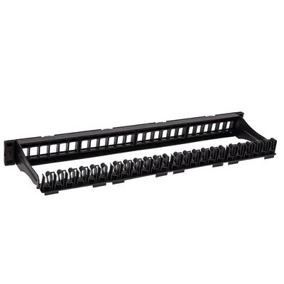 CAT5 CAT6 sieciowy panel krosowy UTP pusty niezaładowany 24-portowy panel krosowy RJ45