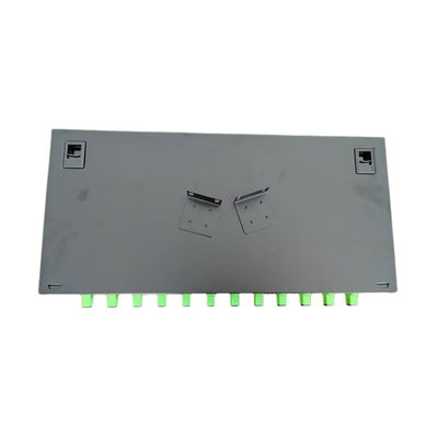 12-portowy panel krosowy światłowodowy ODF 1U Skrzynka zaciskowa światłowodu SC Pigtail Adapter