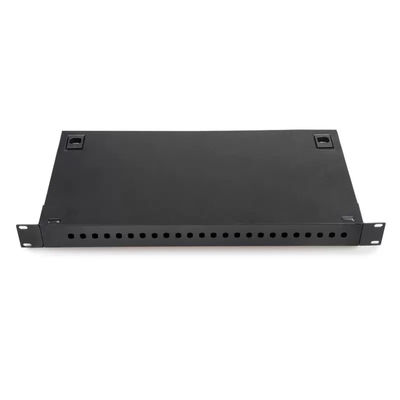 Patch panel światłowodowy 1U typu Rack ODF 24 porty z adapterem FC / UPC