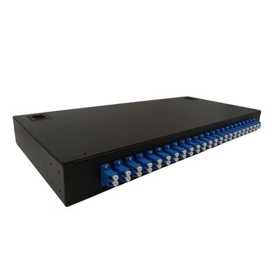 FTTH ODF do montażu na ścianie 48 światłowodów Patch panel światłowodowy z pigtailami LC Duplex