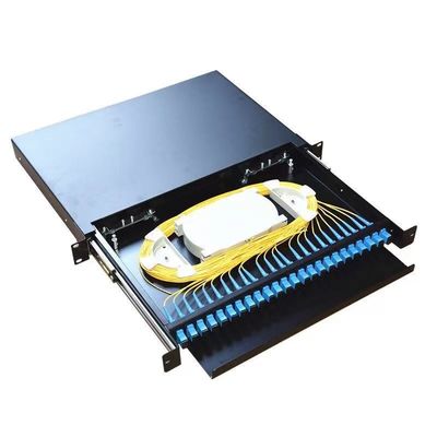 Patch panel światłowodowy z 24 portami