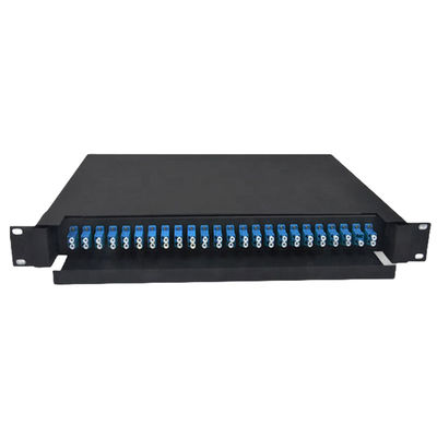 Patch panel światłowodowy LC Duplex 430x200x46mm Metal