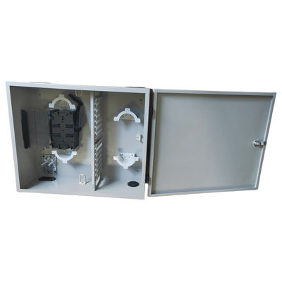 Niestandardowy 72Port 144Core SC/LC/FC/ST 1-drzwi Wall Mount Fiber Enclosure Metal ODF