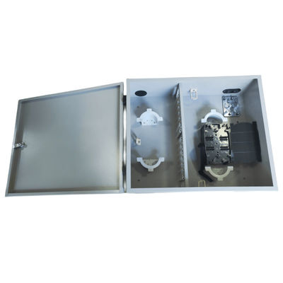 72Port Single Door Wall Mount Fiber Enclosure 72fibers (SC/SX) Szary / Niestandardowy