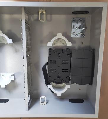 LC/DX Jednoprzejściowa ściana, montaż optyczny APC/UPC Szary ODF 72Port 144Core