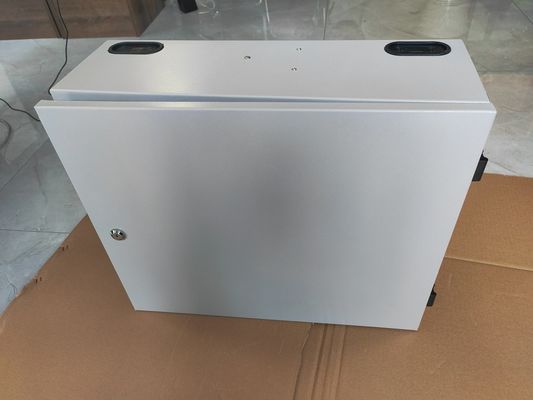 Niestandardowy 72Port 144Core SC/LC/FC/ST 1-drzwi Wall Mount Fiber Enclosure Metal ODF