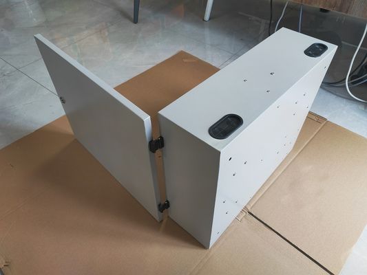 Niestandardowy 72Port 144Core SC/LC/FC/ST 1-drzwi Wall Mount Fiber Enclosure Metal ODF