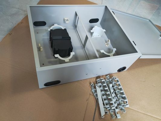 LC/DX Jednoprzejściowa ściana, montaż optyczny APC/UPC Szary ODF 72Port 144Core