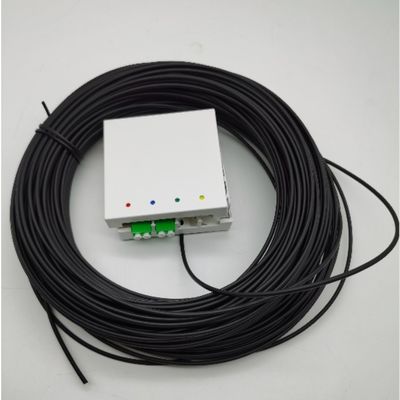 LC/APC Pre-connectorized Fiber Termination Boxes 4 Fibers 10-100M Wall Outlet Box 4fo