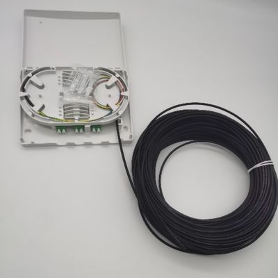 6Cores LC/APC Pre-Connectorized Optical Distribution Box 6Fibres Wall Outlet PTO Box (PTO Box) 6Cores LC/APC Pre-Connectorized Optical Distribution Box 6Fibers Wall Outlet PTO Box (PTO Box)