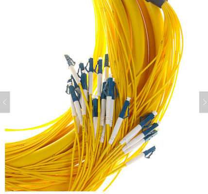 SM 9/125 G652D (OS2) LSZH 12 Włókna LC/UPC-LC/UPC Kable optyczne 1M