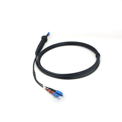 473309A NSN/DLC do NSN/DLC SM Duplex G657A2 Wodoszczelny na zewnątrz LSZH NOKIA Fiber Jumper Patch Cord