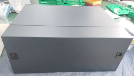 Panel krosowy światłowodowy 19" do montażu w szafie 4U ODF FOBOT 4U 384 włókna MPO LC SM OM3 OM4 Panel adaptera Obudowa