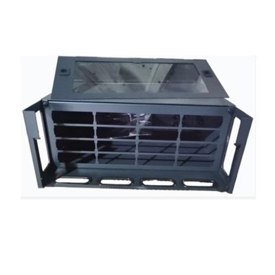 Panel krosowy światłowodowy 19" do montażu w szafie 4U ODF FOBOT 4U 384 włókna MPO LC SM OM3 OM4 Panel adaptera Obudowa